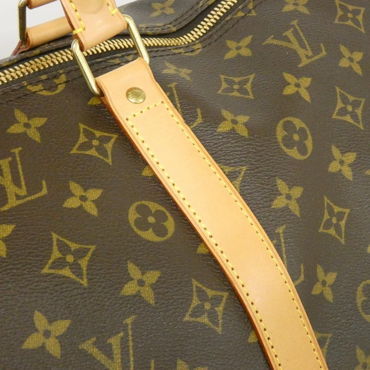 LOUIS VUITTON Monogram Keepall Bandouliere 55 公分 M41414 波士頓包