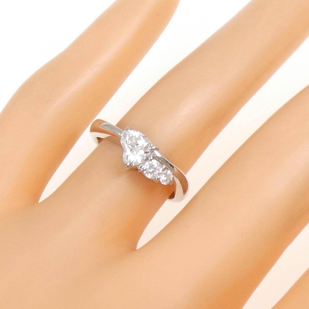 PT900 ダイヤモンド リング 0.52CT