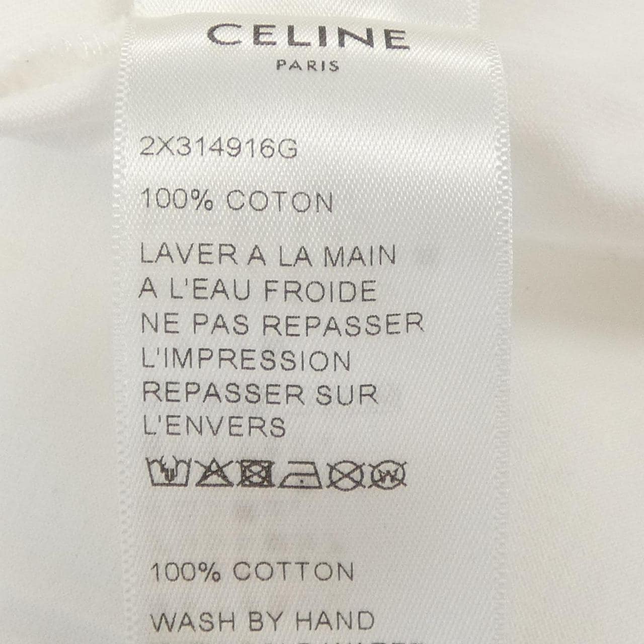 セリーヌ CELINE クラシックロゴ 2X314916G Tシャツ