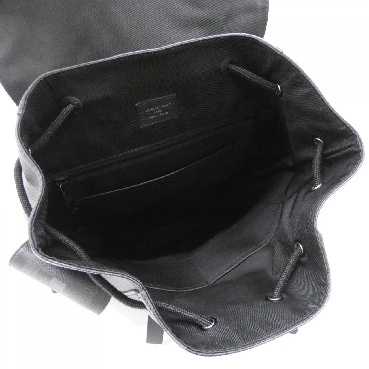 ルイヴィトン ダモフラージュ ブラック クリストファー MM M14952 リュックサック