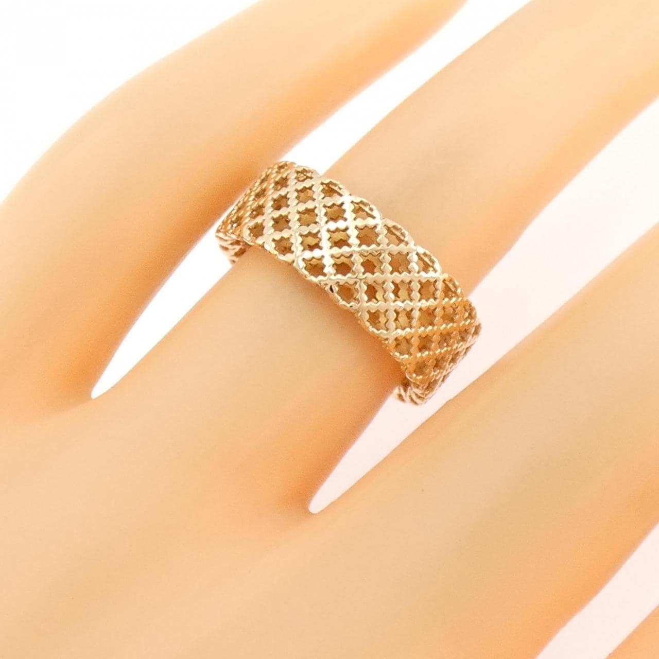 グッチ ワイド ディアマンティッシマ リング