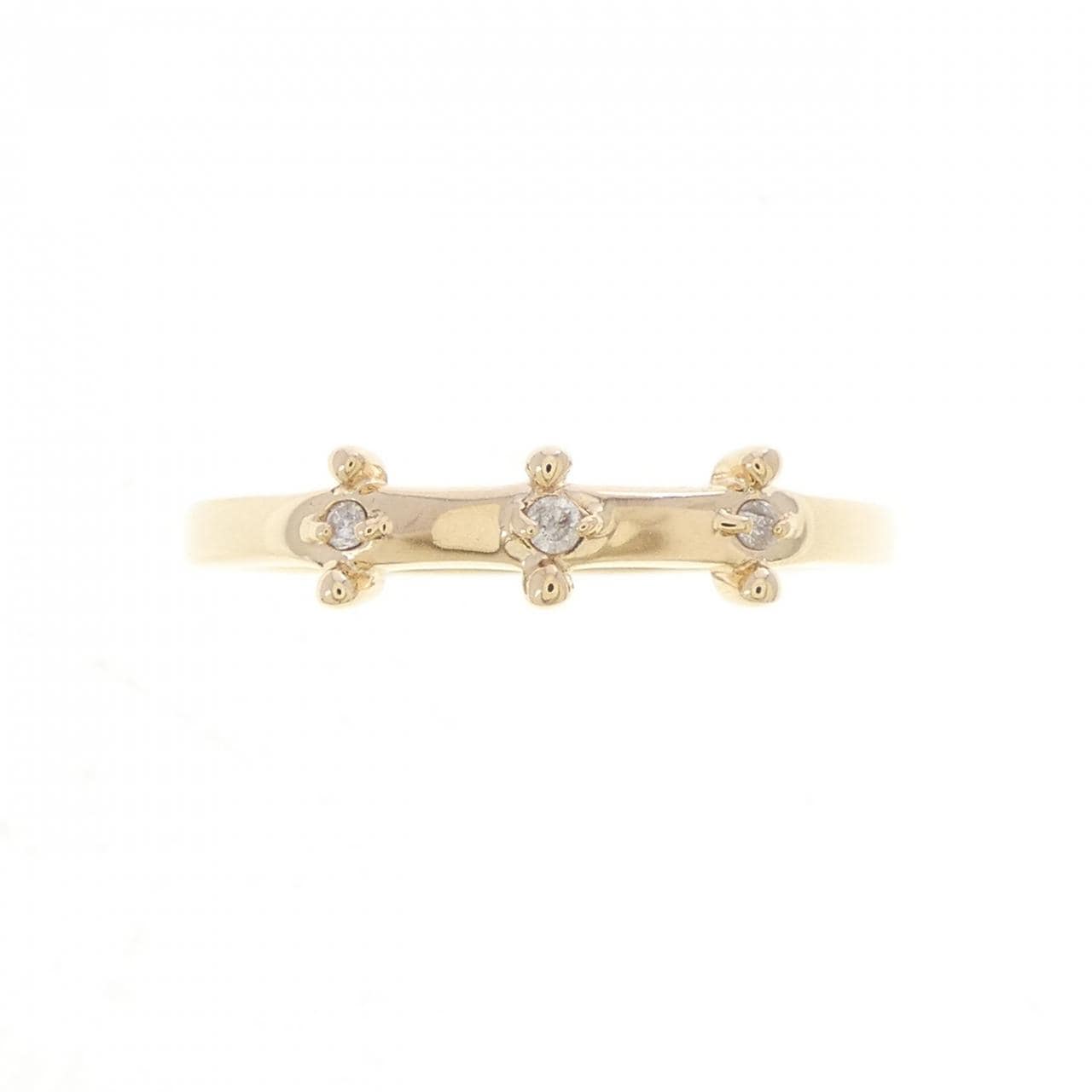 アガット ダイヤモンド リング 0.03CT