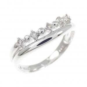 K10WG ダイヤモンド リング 0.05CT
