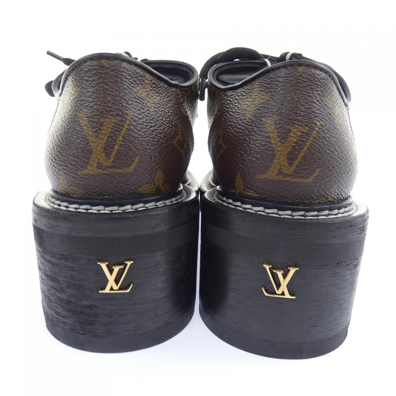 ルイヴィトン LOUIS VUITTON LVボブールライン ダービー シューズ