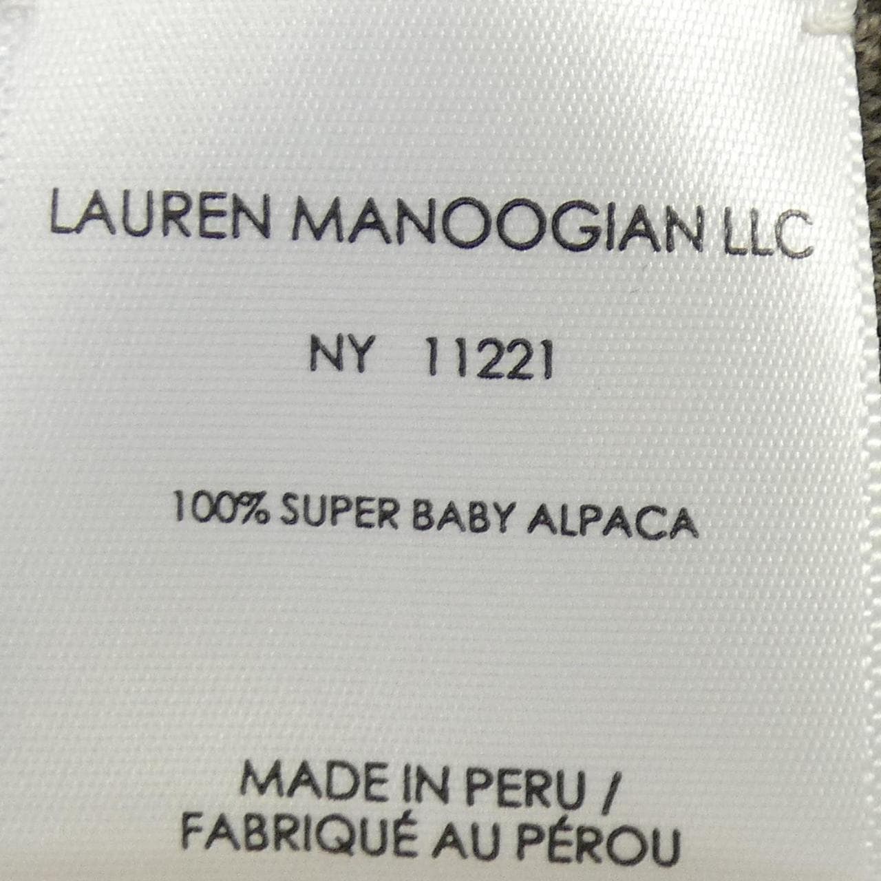 ローレンマヌーギアン LAUREN MANOOGIAN HPS25T2279Y287 ニット