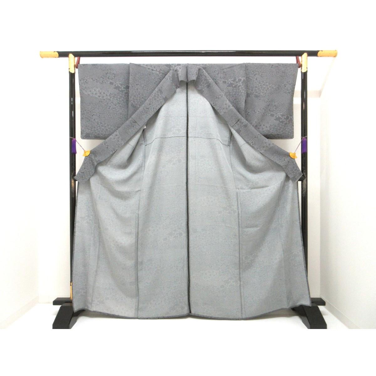 【未使用品】単衣　江戸小紋　身幅２Ｌ寸