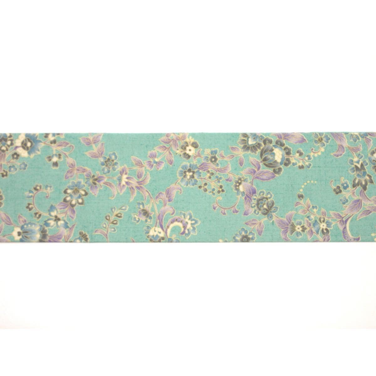 【未使用品】名古屋帯　ムガ　全通柄【岡重】