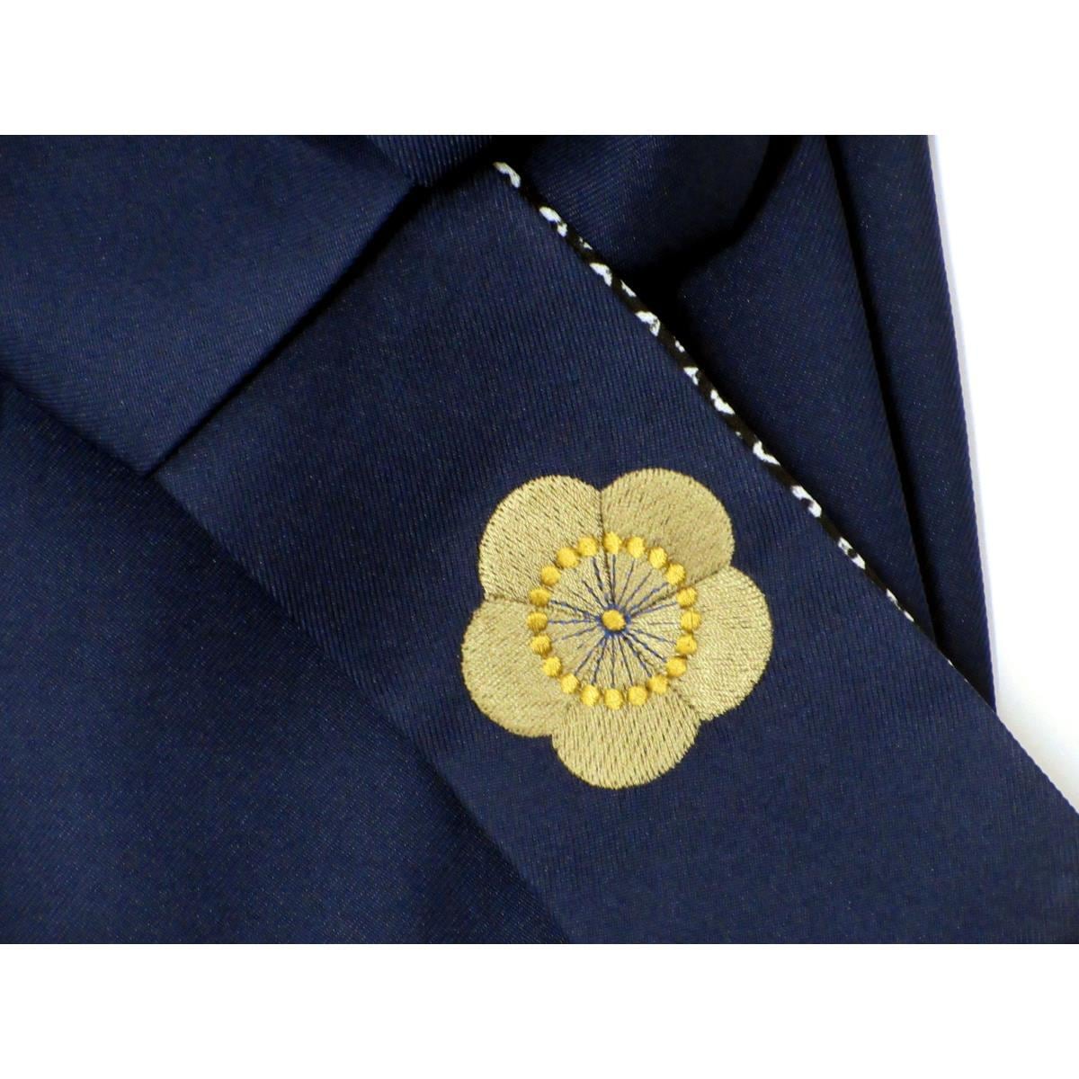 女袴　九重　刺繍入り　紐下９８ｃｍ　ＬＬサイズ