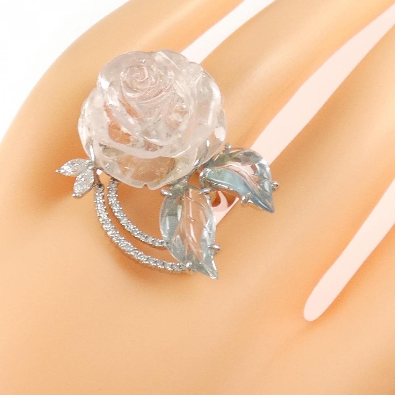 ジーエスティービー カラーストーン リング