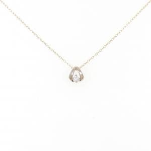 K18YG ダイヤモンド ネックレス 0.08CT