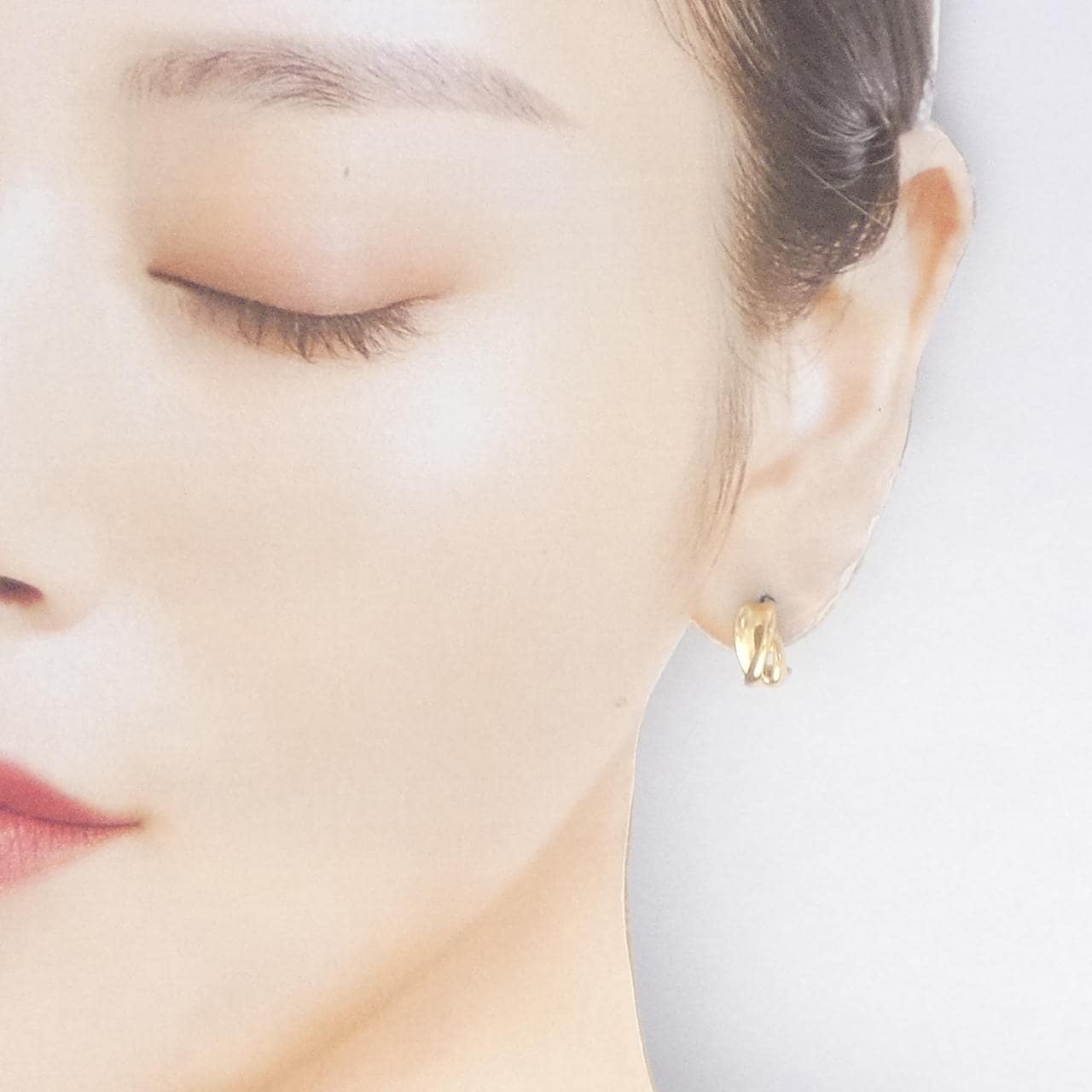 750YG/K18YG ピアス