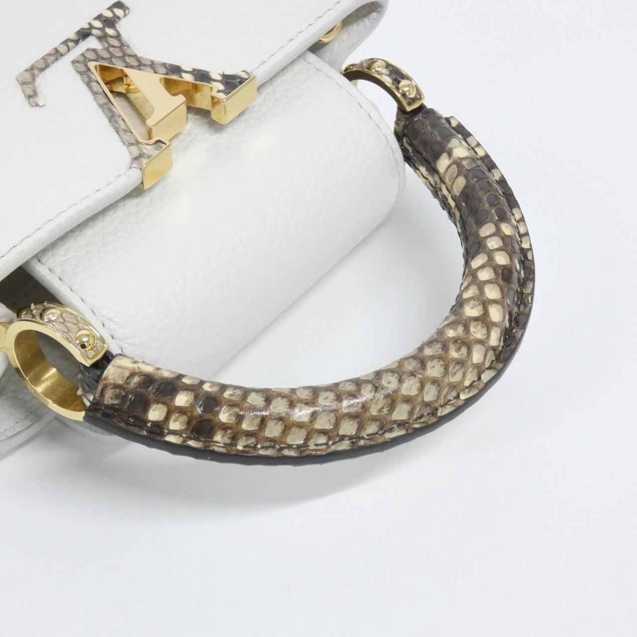 ルイヴィトン エキゾチック レザー カプシーヌ MINI N98477 バッグ