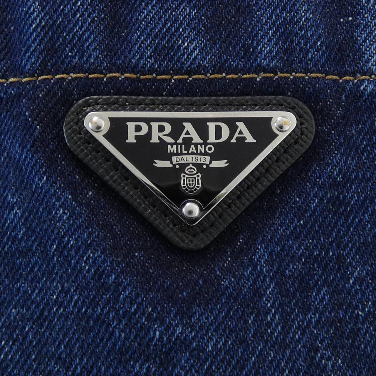 プラダ PRADA トライアングルロゴ GEC071 S212 13HO デニムジャケット