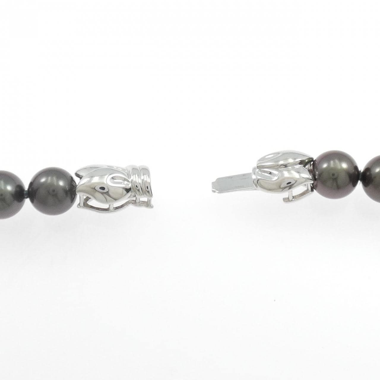 ミキモト 黒蝶パール ネックレス 8-10mm