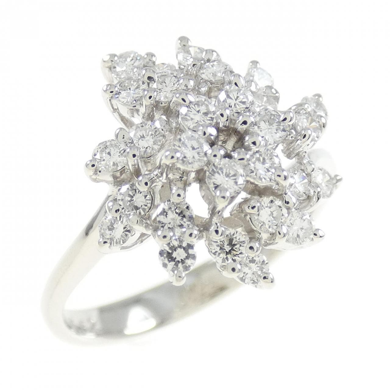 PT900 Diamond Ring 0.52CT