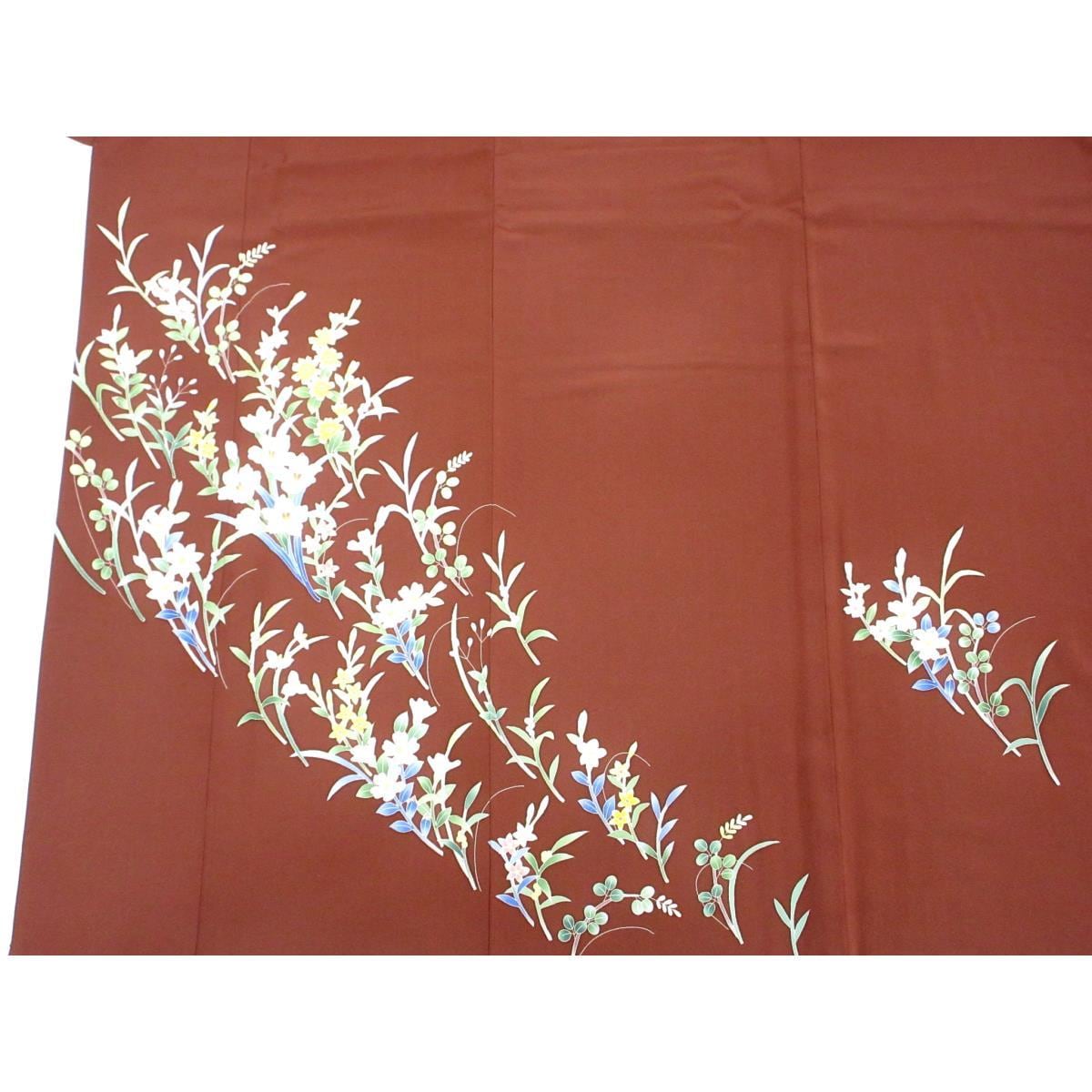 訪問着　【本加賀友禅】南克治　唐花