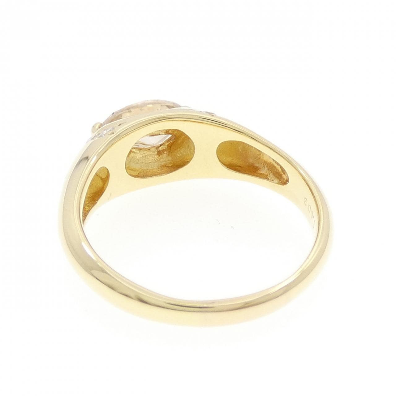K18YG ダイヤモンド リング 1.003CT