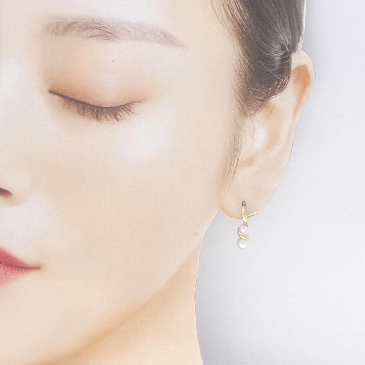 ミキモト アコヤパール ピアス