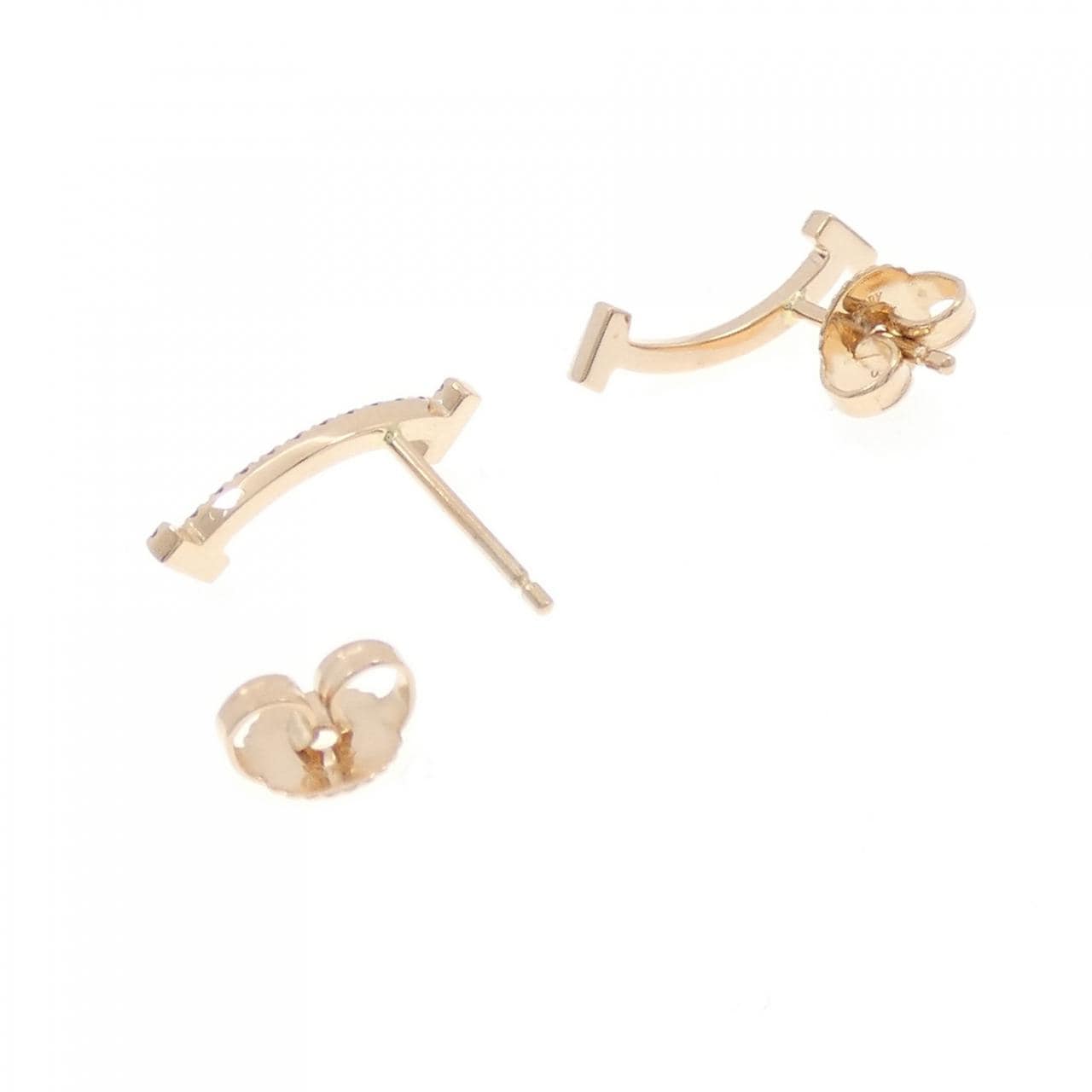 ティファニー Tスマイル ピアス