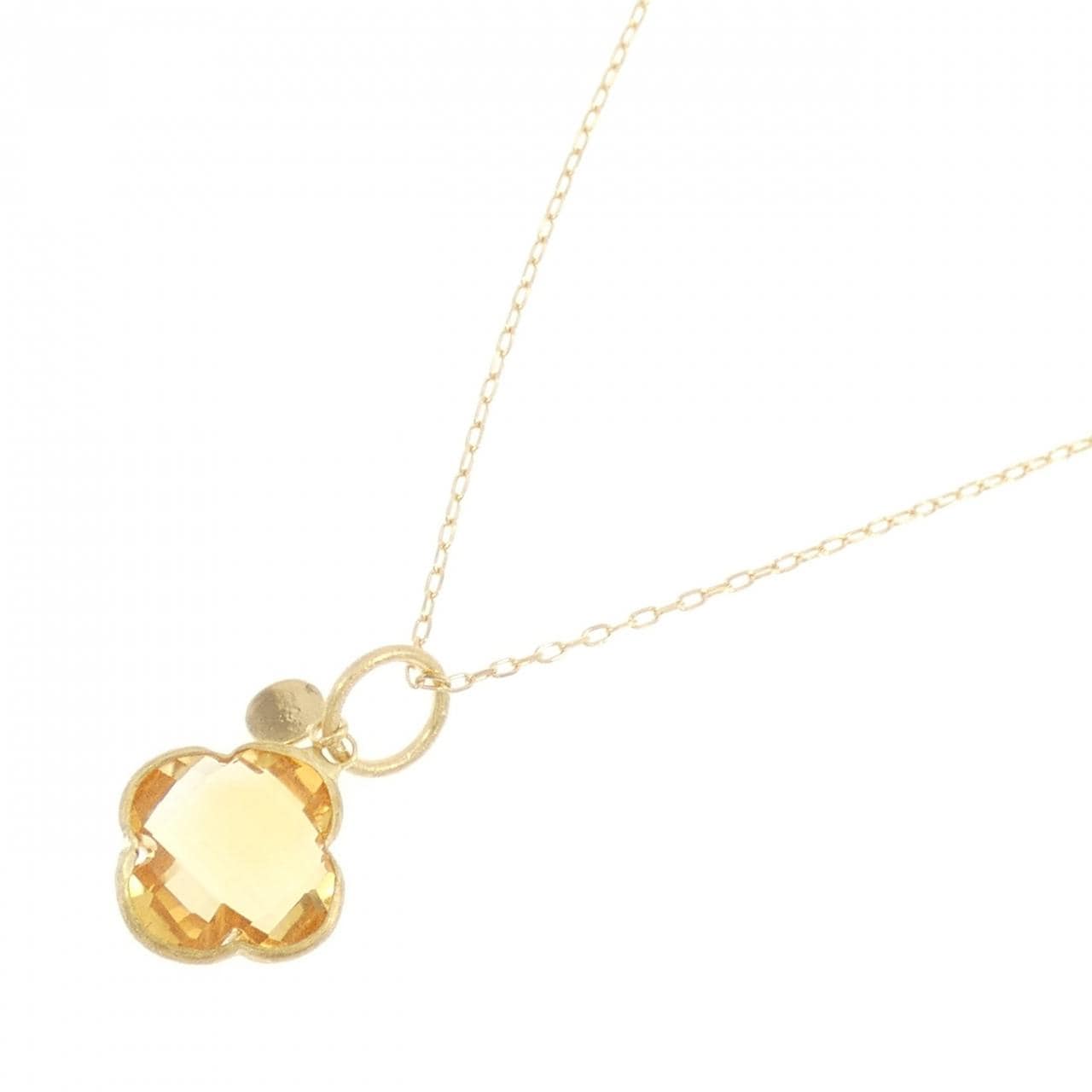 750YG/K18YG Citrine Necklace