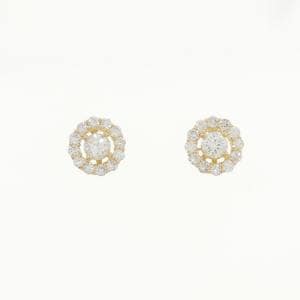 【リメイク】K18YG ダイヤモンド ピアス 0.70CT