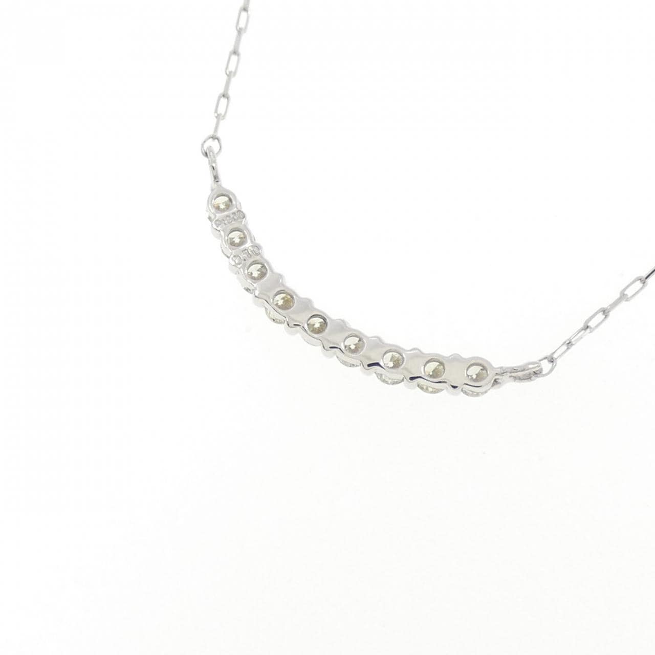 【新品】PT900 ダイヤモンド ネックレス 0.10CT