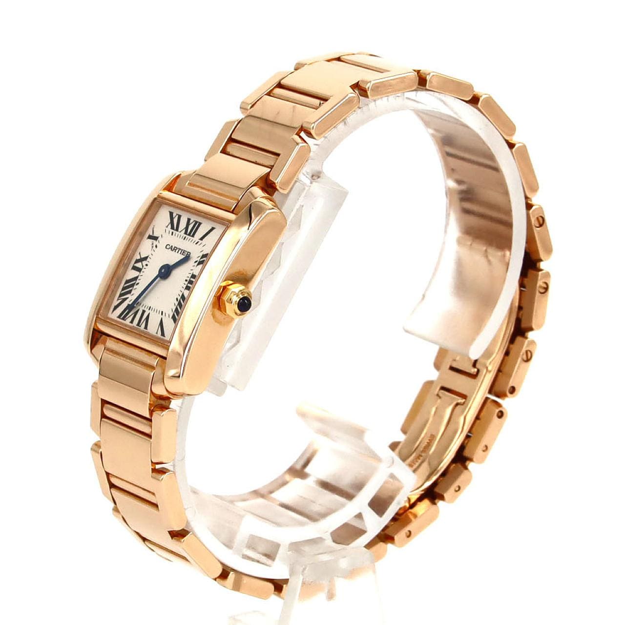 カルティエ タンクフランセーズSM PG W500264H PG･RG クォーツ