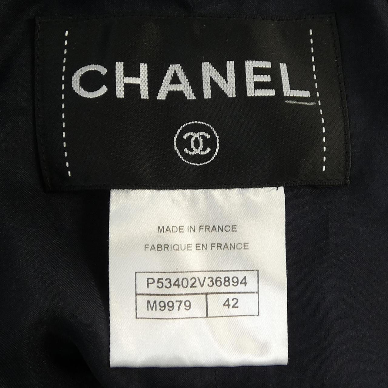 シャネル CHANEL P53402V36894 ノーカラージャケット