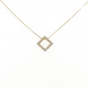 K18YG ダイヤモンド ネックレス 0.18CT