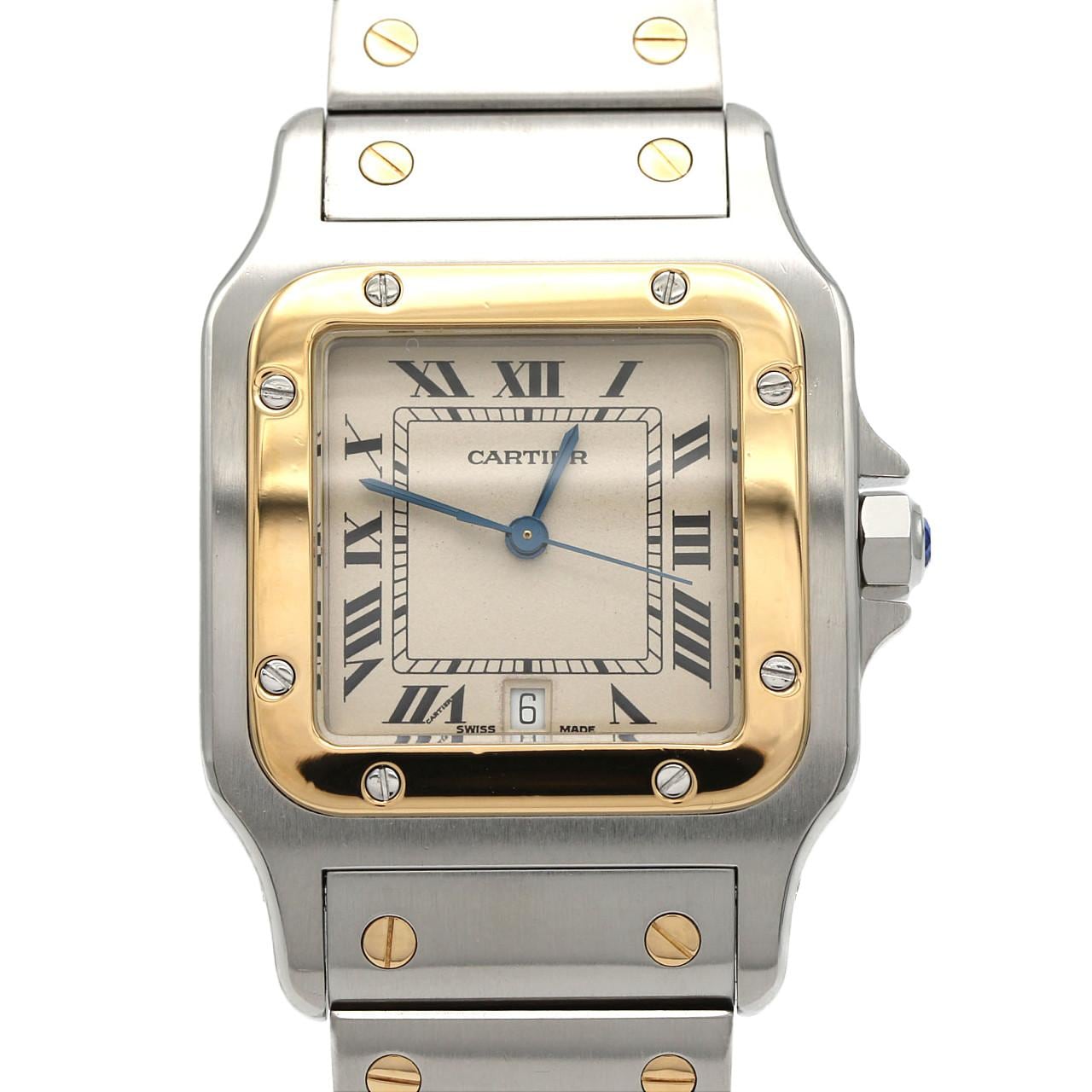 カルティエ サントスガルベLM コンビ W20011C4 SSxYG クォーツ
