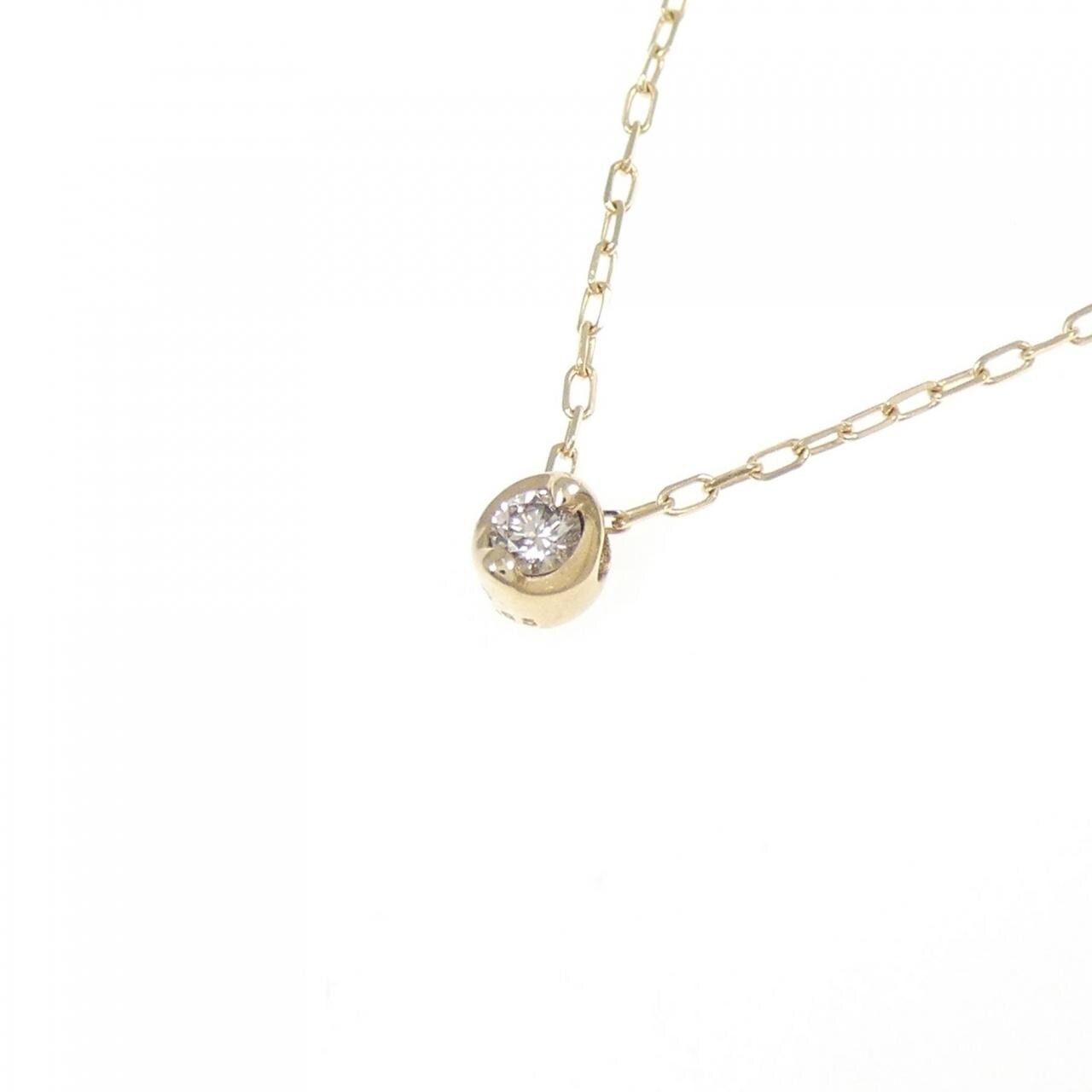 K10YG ダイヤモンド ネックレス 0.05CT