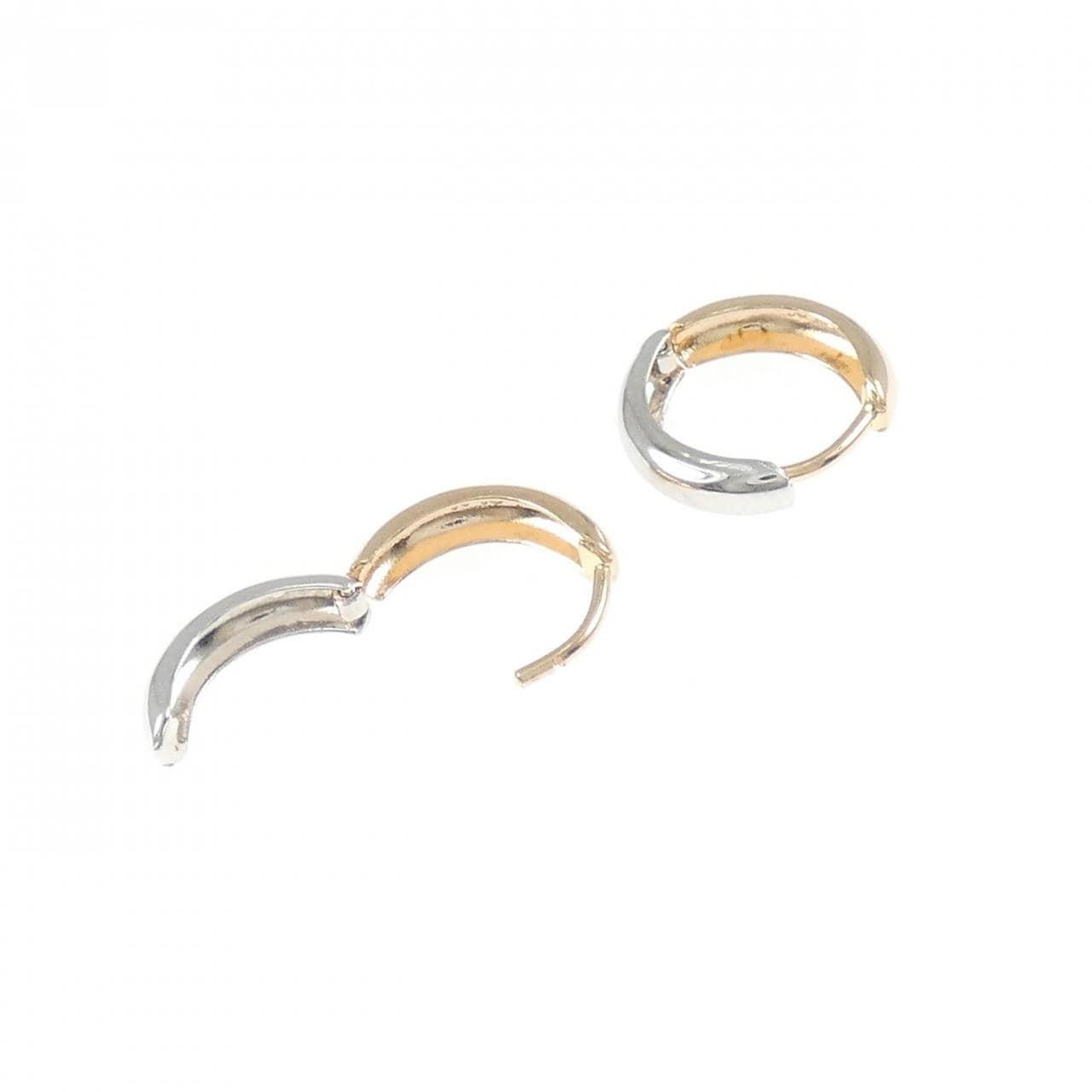 K18PG/K18WG フープ ピアス