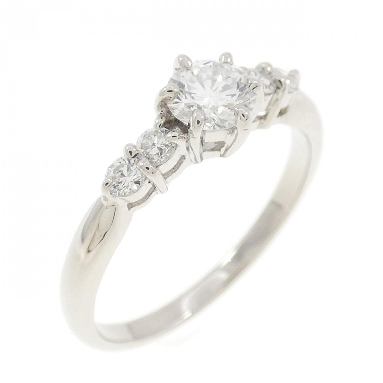 PT900 ダイヤモンド リング 0.335CT F VS2 VG