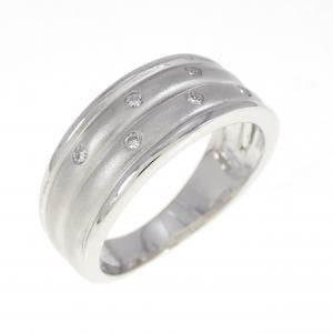 K18WG ダイヤモンド リング 0.07CT