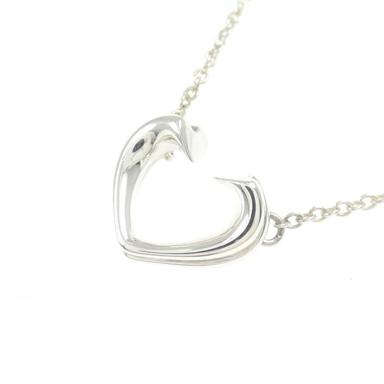 ティファニー テンダネス　2ハート　スモール ネックレス