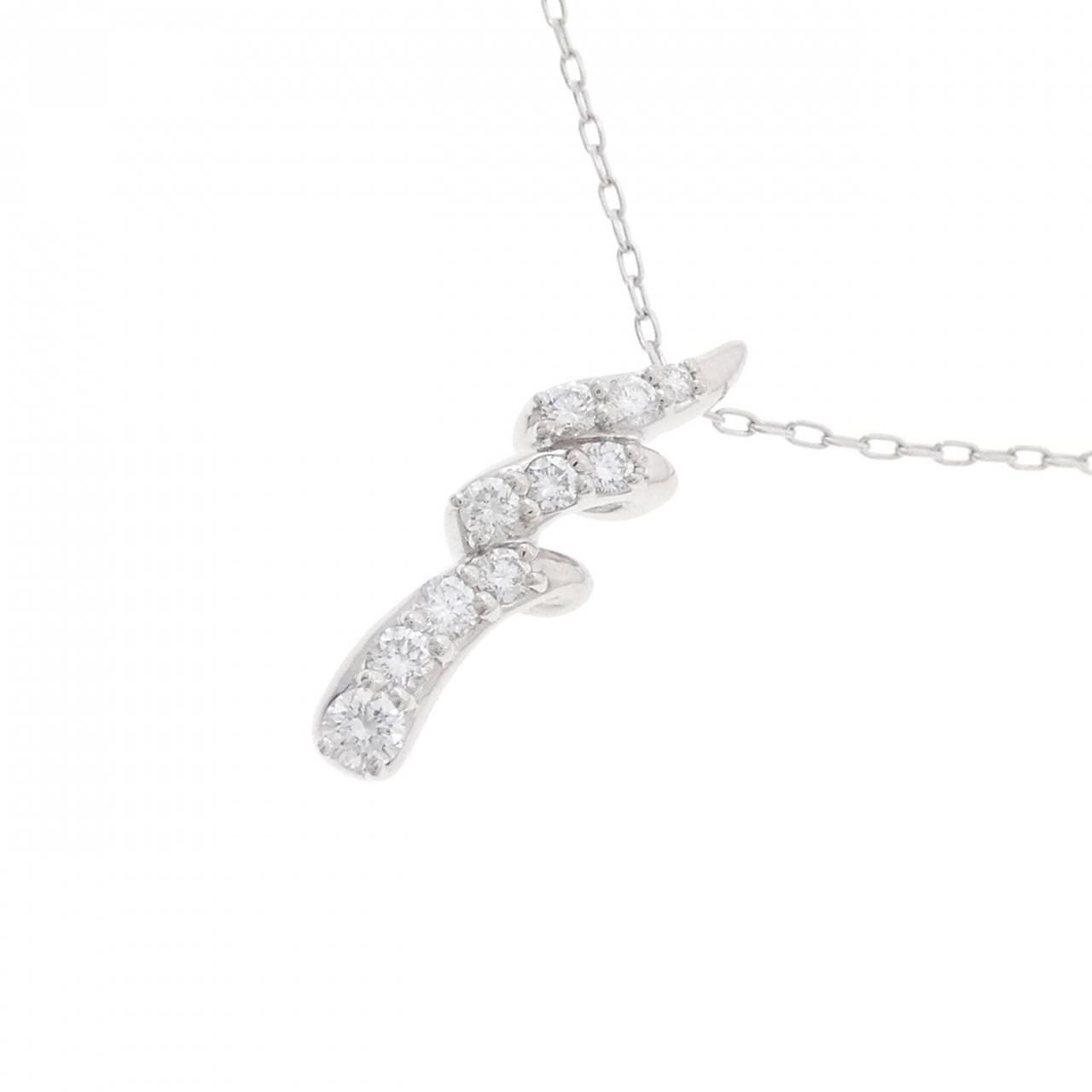 PT ダイヤモンド ネックレス 0.30CT
