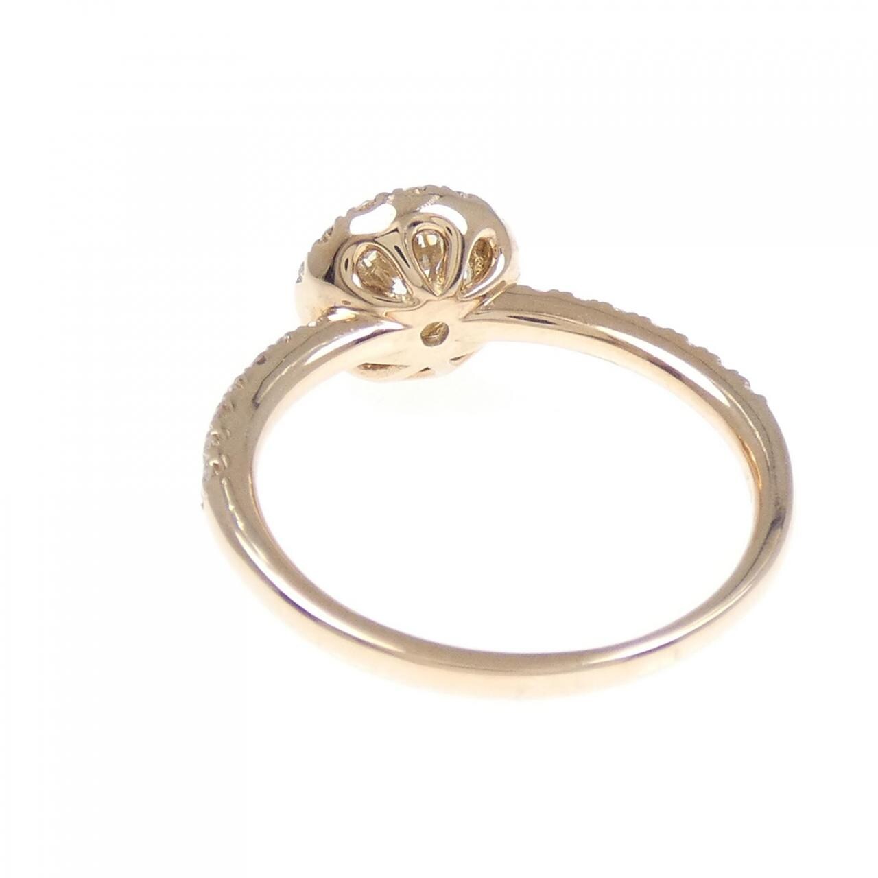K18PG ダイヤモンド リング 0.583CT