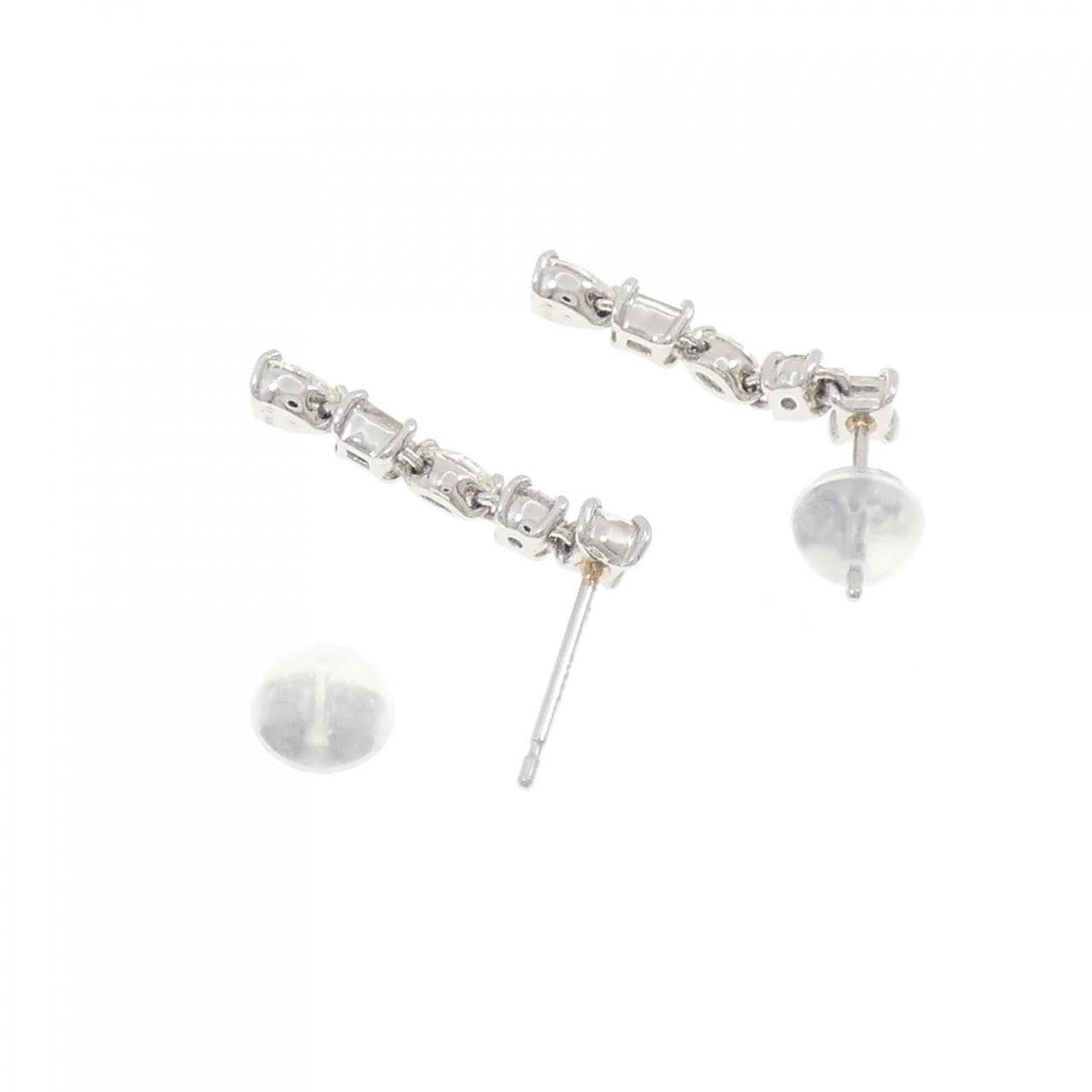 【新品】PT900 ダイヤモンド ピアス 0.70CT