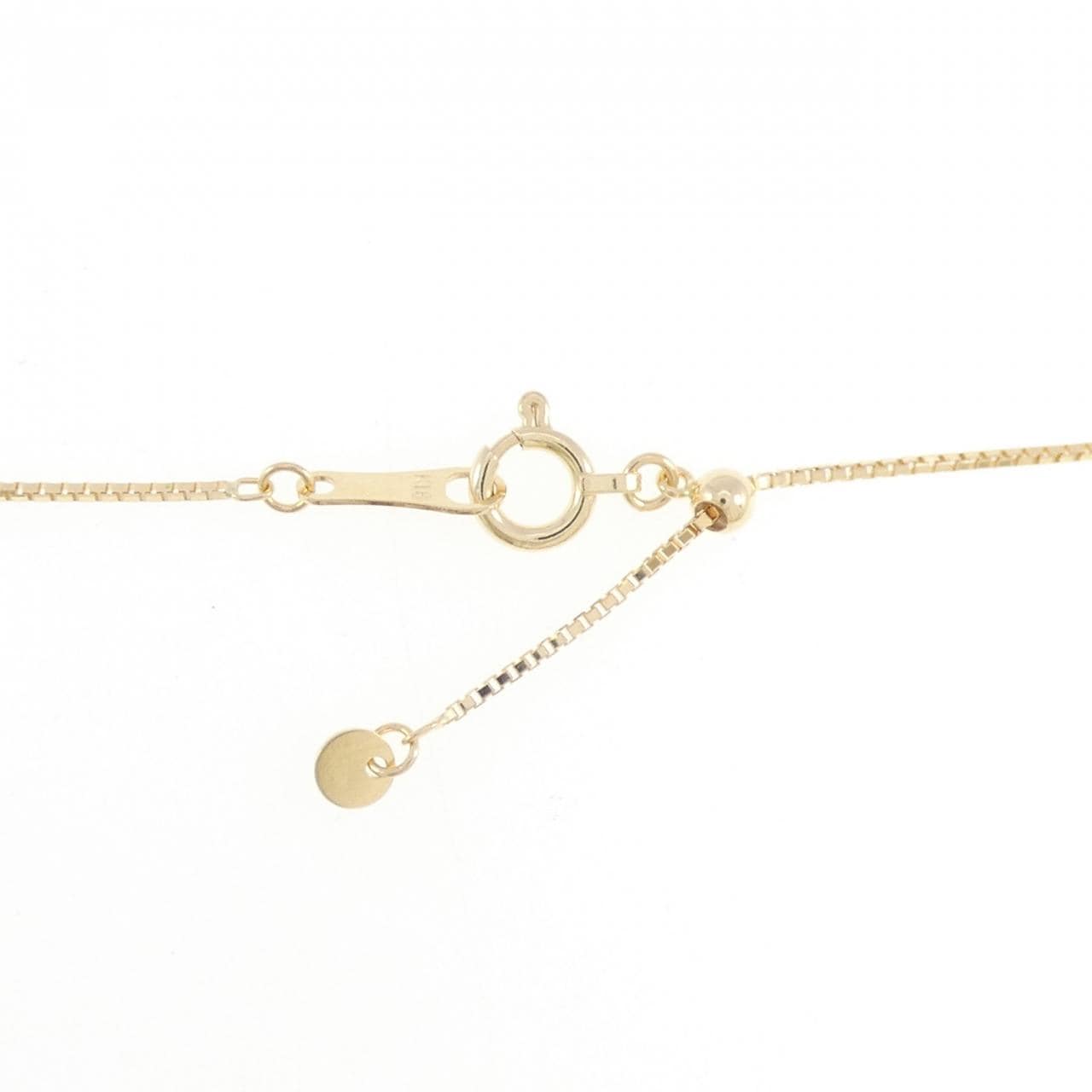 K18YG クンツァイト ネックレス 24.22CT