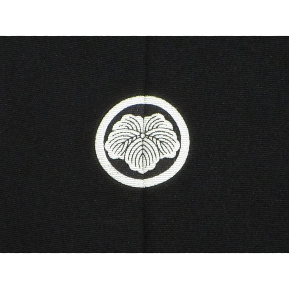 留袖　友禅金彩加工　丸に蔦