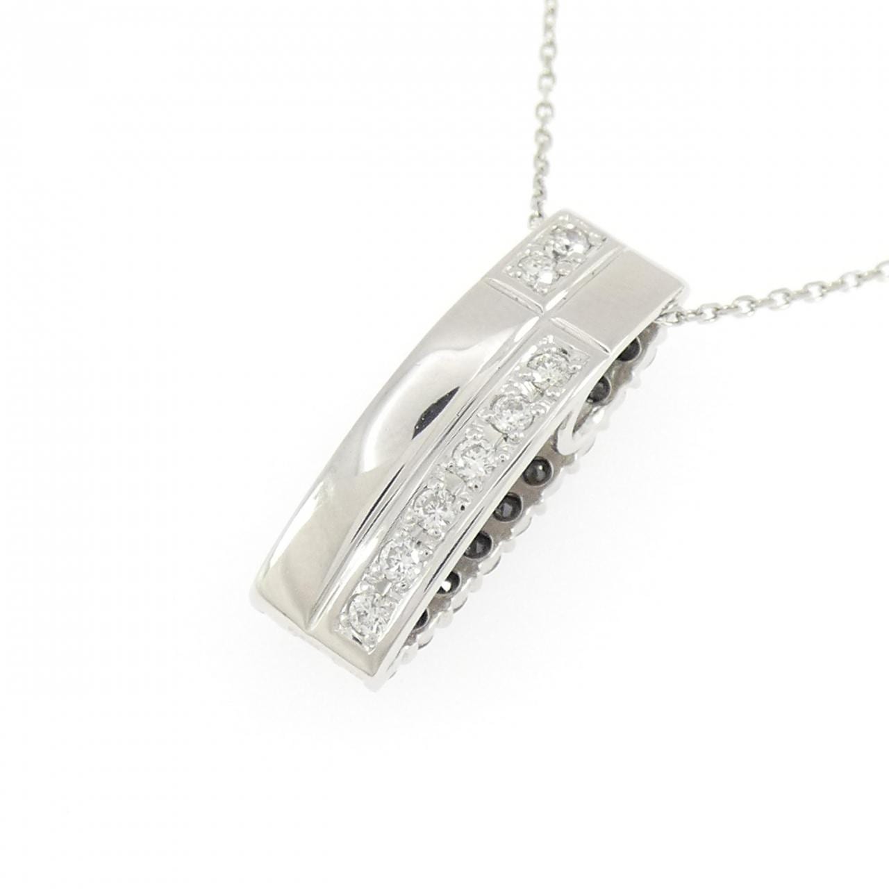 PT900/PT850 ダイヤモンド ネックレス 1.00CT