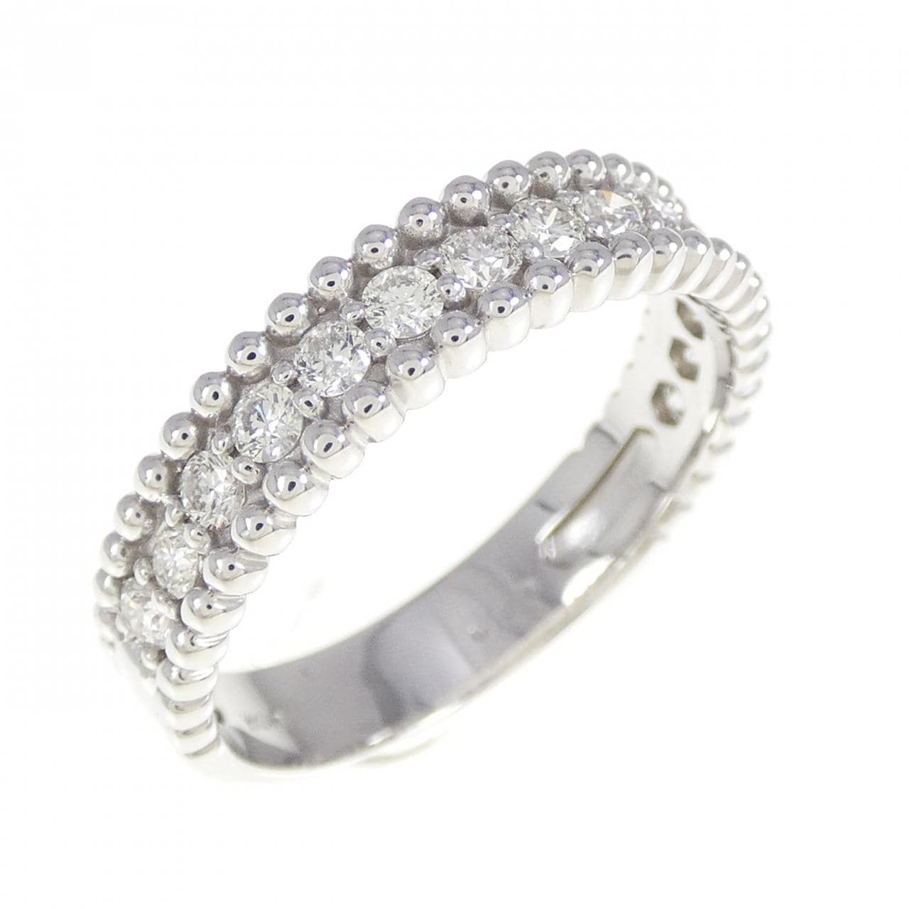 K18WG ダイヤモンド リング 0.50CT