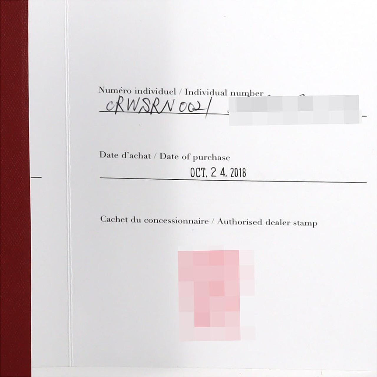 カルティエ ロンドソロ WSRN0021 SS 自動巻