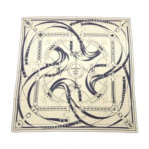 エルメス HERMES LA PROMENADE DU MATIN カレジェアン140. ショール