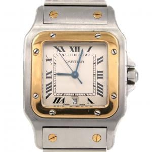 【ノーメンテナンス特価】カルティエ サントスガルベLM コンビ W20011C4 SSxYG クォーツ