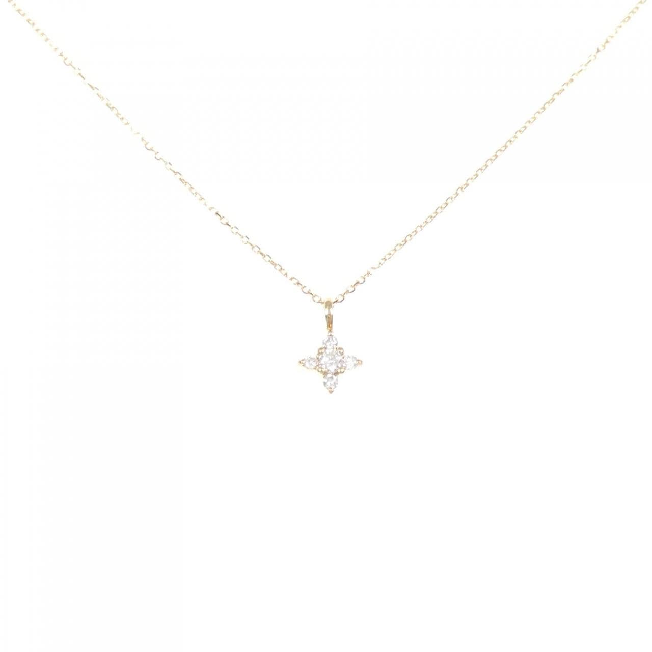 K18YG ダイヤモンド ネックレス