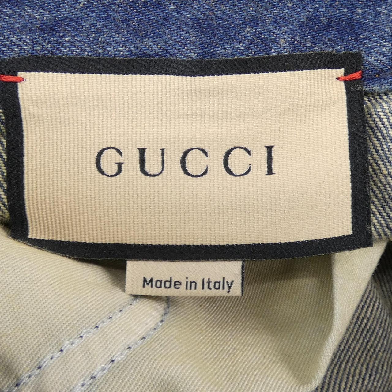 グッチ GUCCI ストレートレッグ デニムパンツ 666799 XDBQT ジーンズ