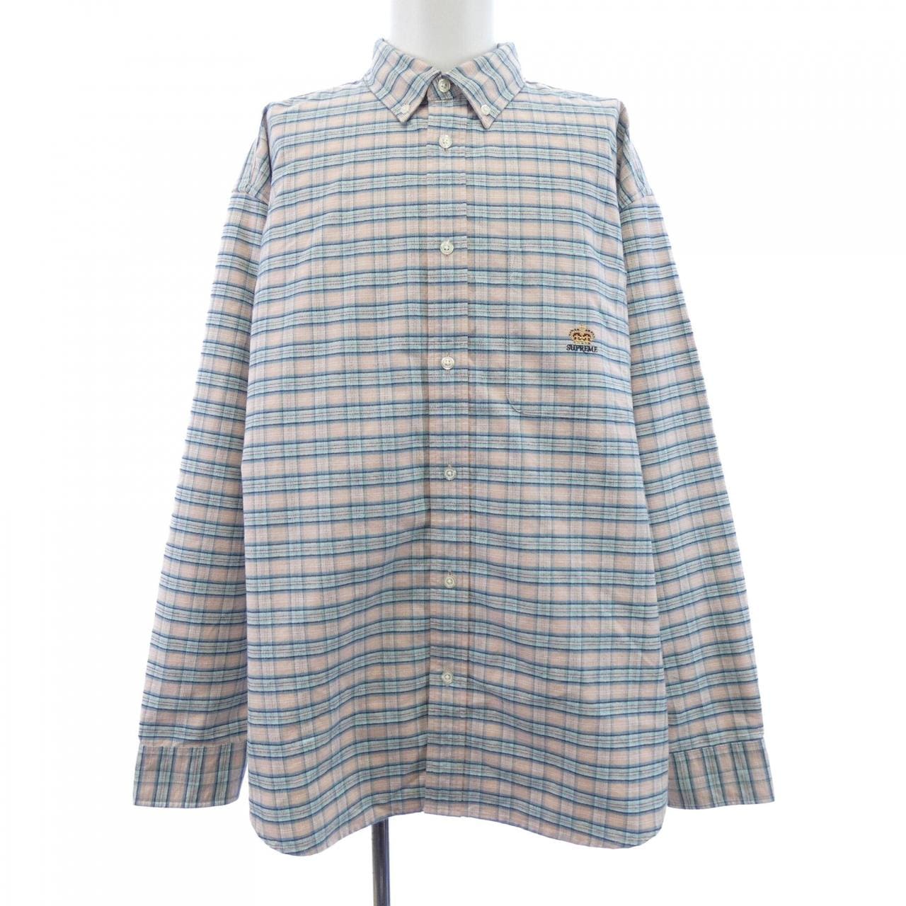 シュプリーム SUPREME Loose Fit Flannel Oxford シャツ