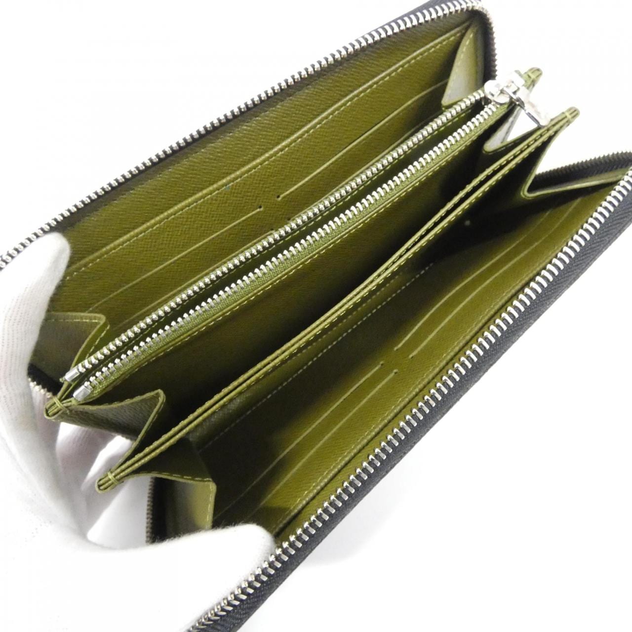 ルイヴィトン モノグラム ルージュ ジッピー ウォレット M60974 財布