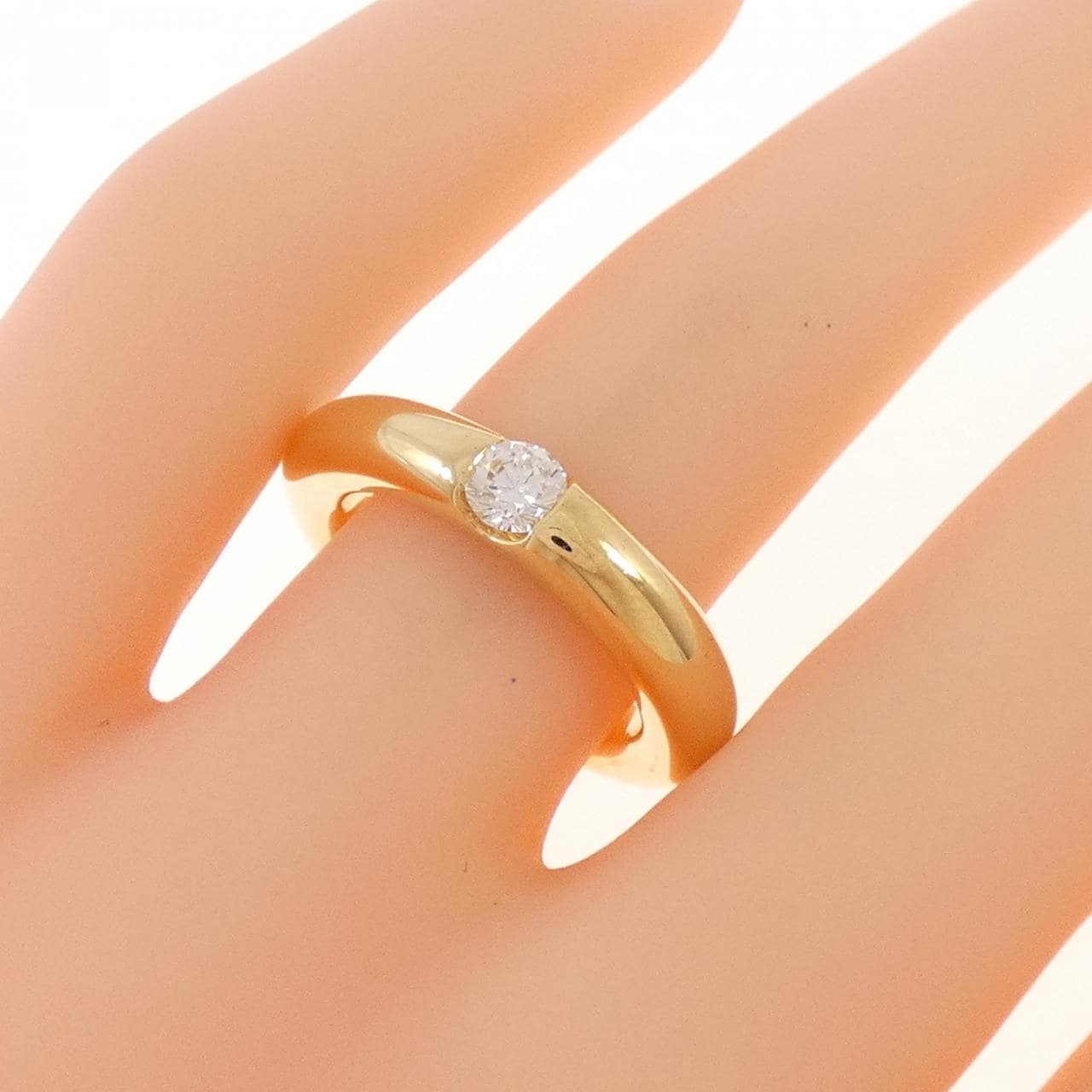 カルティエ エリプス リング 0.25CT
